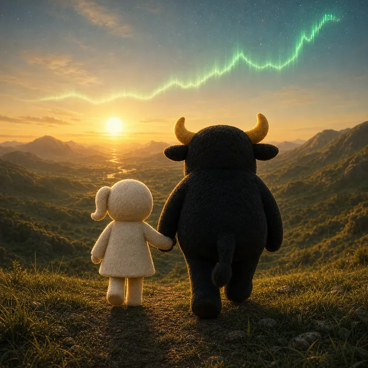 Womlet scene: sunrise horizon