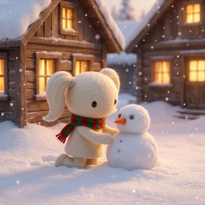 Womlet scene: snow day